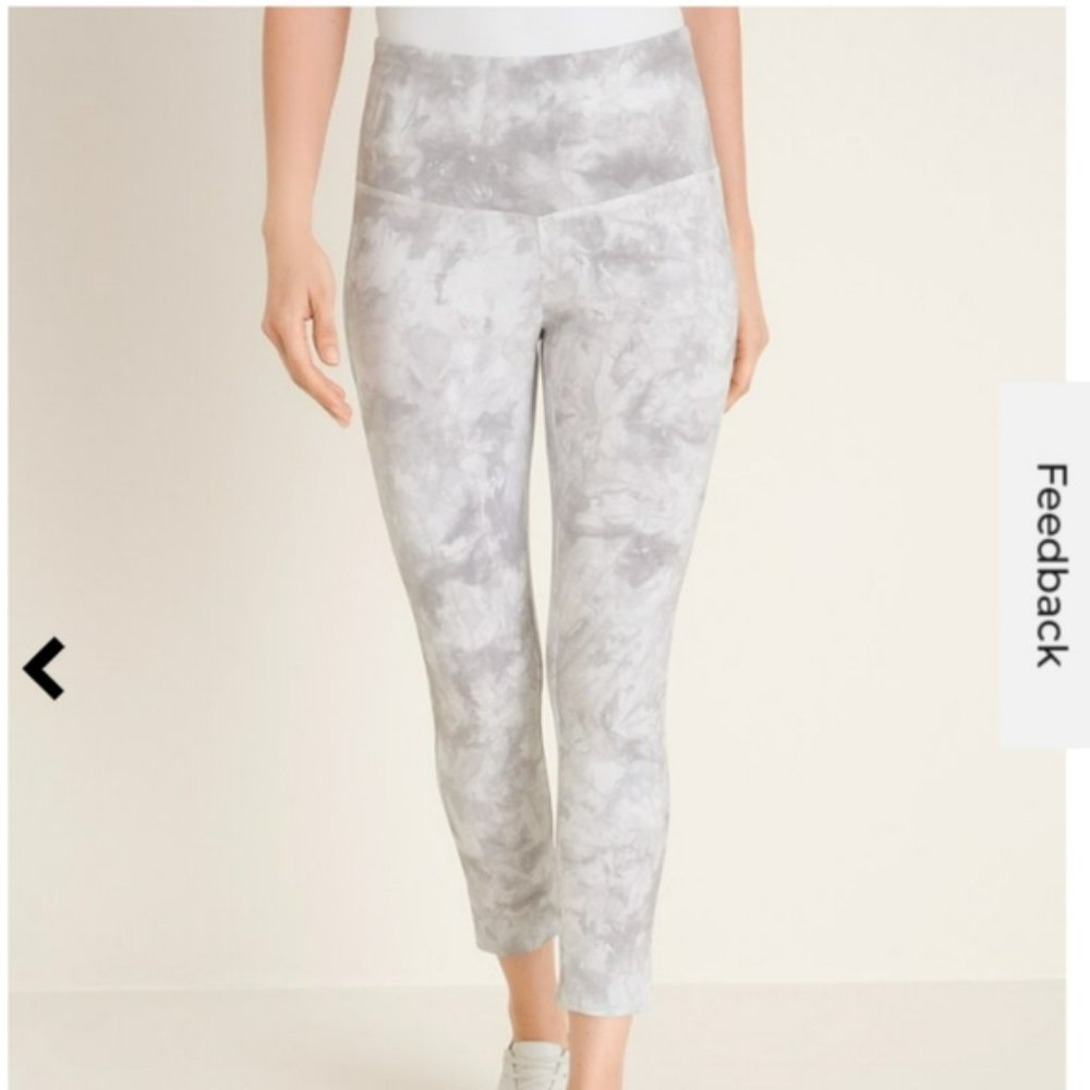 NWT Chico’s Zenergy Tie Dye Crop Leggings